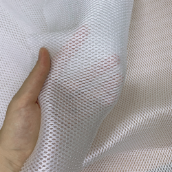 Сетка 3D трехслойная Air mesh 160 гр/м2, цвет Белый (на отрез)  в Новочеркасске