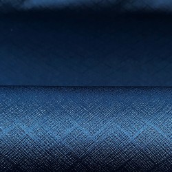 Ткань Блэкаут для штор светозатемняющая 100% &quot;Орнамент Синий&quot; (на отрез)  в Новочеркасске